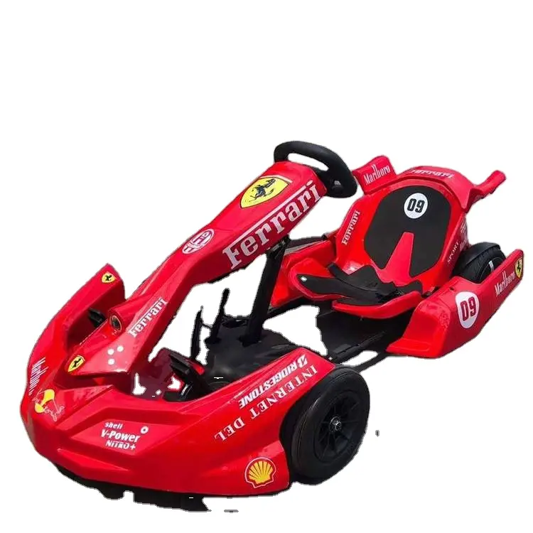 Trẻ Em Điện Dành Cho Người Lớn Kart/Ngoài Trời Đi Xe Trên Xe Pin Powered Điện Đi Kart Đạp Xe Ô Tô Cho Trẻ Em