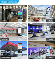 Kiosco de Autoservicio Todo en Uno TouchWo con Pantalla Táctil Capacitiva de 10 Puntos, SDK, LCD de 21.5 Pulgadas, Multi-OS, Impresora y Escáner