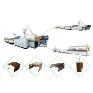 Extruder-Produktions maschine für WPC-Holz-Kunststoff-Verbund profile (Terrassen-/Boden-/Wand verkleidung)