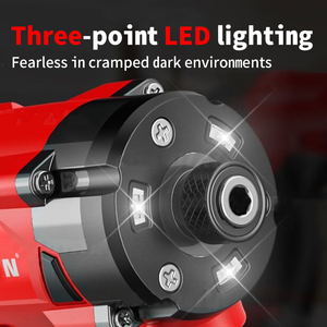 Trapano Elettrico Industriale JAVN 20V 300N.<span class=keywords><strong>m</strong></span> Brushless a 4 Velocità, Avvitatore a Batteria, Trapano a Impatto Compatibile OEM con <span class=keywords><strong>Ma</strong></span>.kita - Product Image 3