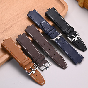 Quick Release Leather Strap 24x7mm Replacement for <strong>Vacheron</strong> Constant Overseas 4300 4500V 5500V 7900 - Product Image 5