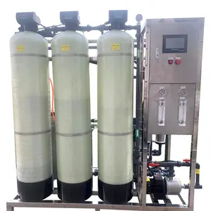 Mesin pemurni Osmosis terbalik industri 1000 liter Per jam perawatan air sistem RO
