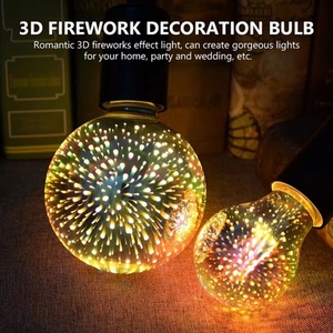 LED Fireworks <b>Light</b> Bulb E27/E26 AC100-240V Heart Type Sharp Brick Star Type LED Fireworks Bulb <b>String</b> <b>Lights</b> - Product Image 5