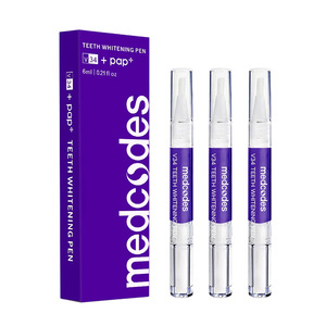 Gel blanchissant pour dents V34 sans peroxyde, couleur violette, corrige les taches de tabac, pour adultes - Product Image 2