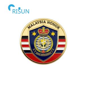 Monedas Conmemorativas Personalizadas de las Fuerzas Armadas de Malasia, Recuerdos con Mapa de la Bandera de Malasia, Moneda de Desafío Personalizada de Malasia - Product Image 5