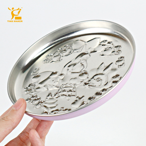 Tinsmaker Nhà Máy Tùy Chỉnh Dập Nổi Vòng Kim Loại Rỗng Hộp OEM & Odm Bánh Biscuit Món Tráng Miệng Cấp Thực Phẩm Hoa Tin Có Thể Quà Tặng Bao Bì - Product Image 5