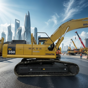 รถขุดไฮดรอลิกแบบตีนตะขาบ Komatsu PC350lc มือสอง ขนาด 35 ตัน รถขุดขนาดกลาง ราคาถูก ใช้งานได้จริงมาก - Product Image 1