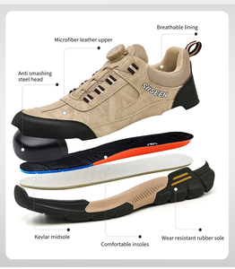 Chaussures <span class=keywords><strong>de</strong></span> sécurité pour hommes tendance et très vendues, avec des caractéristiques anti-éclatement et anti-perforation, chaussures <span class=keywords><strong>de</strong></span> travail durables et confortables - Product Image 5