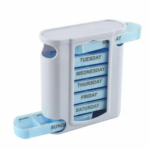 28 fällen Wöchentliche Pill Box Stapelbar Pille Dispenser, Schublade wie Pille Fall