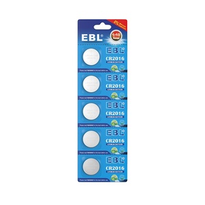 EBL CR2016 DL2016 ECR2016 Batería de Litio de 3V Tipo Botón - Product Image 1