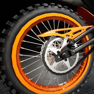 มอเตอร์ไซค์ไฟฟ้าสำหรับผู้ใหญ่ 72v Dirt 40ah โมโตครอส 4000w จักรยานออฟโรดสำหรับผู้ใหญ่ - Product Image 4