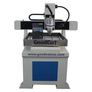 Mesin Router Cnc logam 400*400mm paling stabil, untuk aluminium