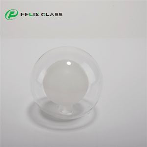 Abat-jour en verre soufflé borosilicate à double paroi transparent 3.3 du fabricant OEM pour lampes murales et de plafond traditionnelles et modernes - Product Image 4