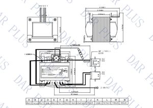 Transformateur d'instrumentation chinois de type carré unique EI86*50 pour entrée 220V, sortie 48V, double enroulement, 50Hz, pièces d'ascenseur - Product Image 3