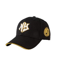 Casquette de baseball unisexe en PVC brodé transfrontalier, style New York, 6 panneaux, pour printemps-automne, chapeau de soleil d'extérieur, tendance et décontractée, pour la pêche