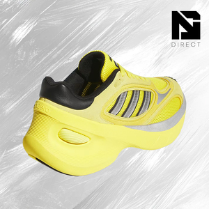 Zapatillas Adidas Goukana 'Light Yellow' para Correr, Parte Superior Transpirable, con Cordones, Punta Redonda, Estilo Deportivo - Product Image 3