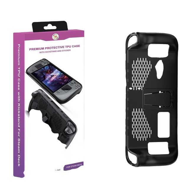 With Stand Touchpad Button 7pcs Protective Case Set Tpu Cover for Steam Deck Dustproof Protection Skin Game Accessories