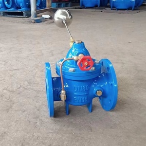 Válvula de bola flotante de <span class=keywords><strong>control</strong></span> remoto con silenciamiento de brida de 100mm 100X Válvula de bola flotante de hierro dúctil - Product Image 3