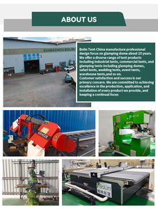 บ้านโดมตามสั่งขนาด5M/6M/7M/8M, พีวีซีกันไฟกันน้ำได้สำหรับไซต์ตั้งแคมป์กลางแจ้งและรีสอร์ทสุดหรู - Product Image 6