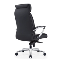 Chaise de bureau pivotante de luxe pour dirigeants, production en gros d'usine, mobilier de bureau, chaise de bureau en cuir pour écoles, hôpitaux, hôtels