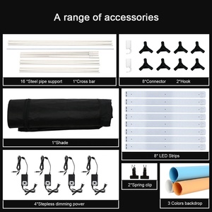 <span class=keywords><strong>Studio</strong></span> phụ kiện 1.4m/1.6m/2M ảnh di động <span class=keywords><strong>studio</strong></span> softbox nhiếp ảnh LED <span class=keywords><strong>lightbox</strong></span> chụp ánh sáng Hộp ánh sáng lều - Product Image 5