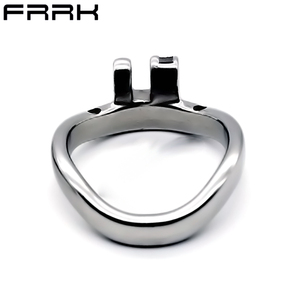 FRRK 4 Size Small Stainless Steel Male Chastity Ring Cock Cage <strong>Penis</strong> Rings 2023 New Bondage <strong>Sex</strong> Toys <strong>Shop</strong> for 18+ Man - Product Image 5