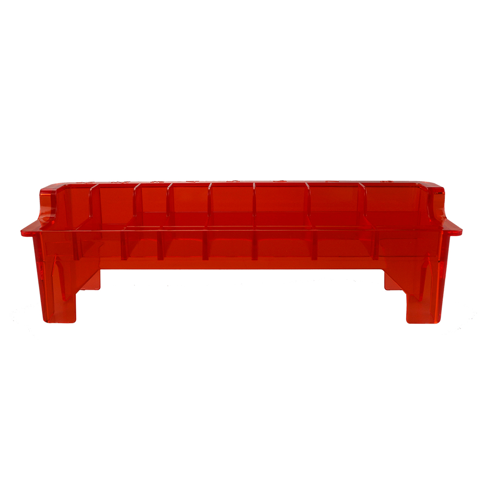 Nouveau rouge 8 étriers Clipper Guards Tray Box
