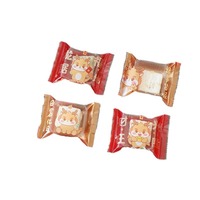 Sacs d'emballage pour nougat croustillant flocon de neige, papiers pour nougat et biscuits, sacs scellés à la machine pour biscuits de pâtisserie