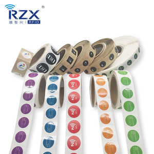 Etichetta RFID Anti-contraffazione DPP con Codifica URL, Tag NFC con Logo Stampato, Adesivo NTAG 424 DNA - Product Image 1