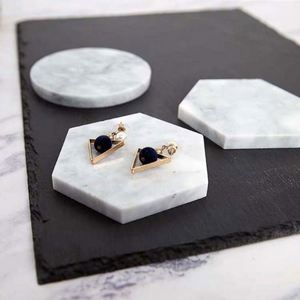 Multiple Designs Custom <b>Marble</b> <b>Coasters</b> - Absorbent Drink & Coffee Cup Mats for Home/Office - Product Image 5