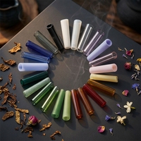 Embout personnalisé transparent ou de couleur unie, lisse, pour cigare fin