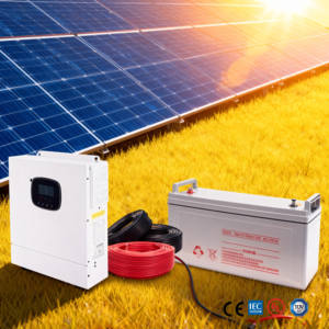 Système solaire hybride avec batterie, options <span class=keywords><strong>de</strong></span> puissance <span class=keywords><strong>de</strong></span> charge 6KW/10KW/15KW - Product Image 1