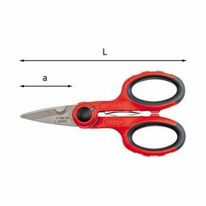 Tijeras Multiusos Usag de 143 mm con Hoja de Titanio y Mango Rojo, Calidad DIY - Product Image 1