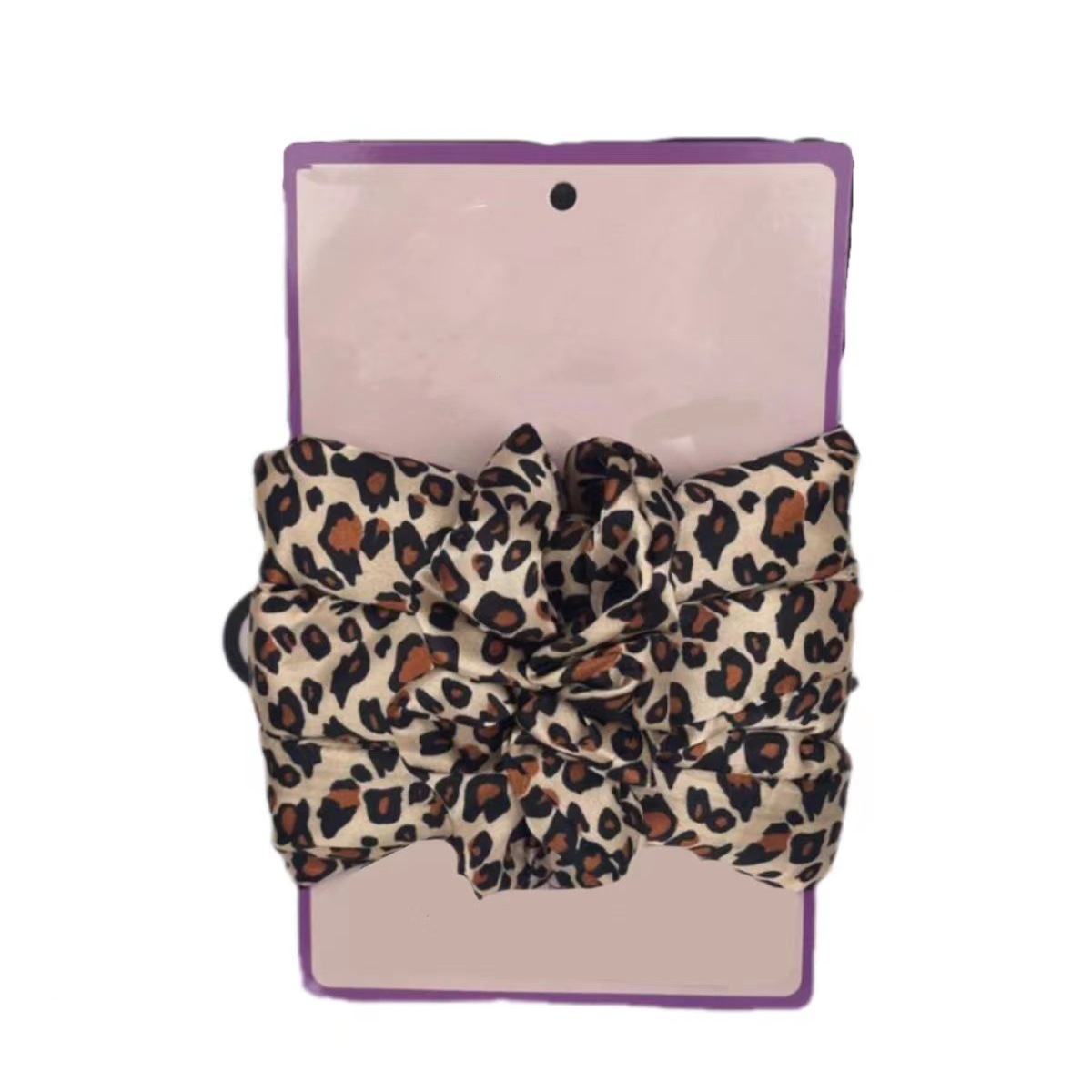 Estampado de Leopardo 2 (1 rizador, 2 anillos para rizar) con tarjeta