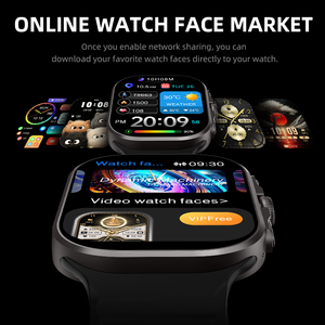<span class=keywords><strong>Smartwatch</strong></span> Sportivo HW-S1 Pro con Display Touch da 2.01", Chiamate Wireless, Messaggi Vocali, ChatGPT, IP68, Orologio Intelligente <span class=keywords><strong>per</strong></span> Uomini e Donne - Product Image 3