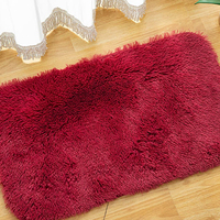 Tapis tie-dye d'usine d'origine, tapis moelleux et pelucheux pour chambre d'enfant, tapis décoratif mignon pour dortoir, tapis doux et moelleux pour chambre à coucher et salon