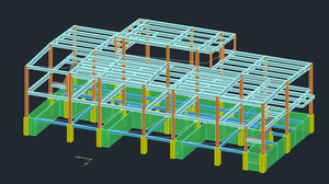 هيكل صلب جاهز الصنع متعدد الطوابق للشقق السكنية أنظمة 4-8 طابق منزل سكني ALC/لوحة شطيرة إطار عالي الجودة - Product Image 6