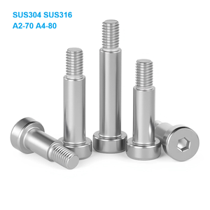 Tornillos de Hombro con Cabeza Hexagonal de Acero Inoxidable SUS304 SUS316 A2-70 A4-80 DIN 9841 ISO 7379 M5 M6 M8 <span class=keywords><strong>M10</strong></span> M12 - Product Image 1