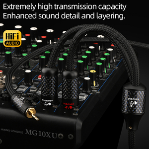 For ATAUDIO HiFi 3.5mm Male Dual XLR Male Female Cable XLR 3.5mm Cable for <strong>PC</strong> Headphone Amplifier Balance Microphone for <strong>Speaker</strong> - Product Image 5