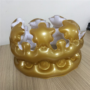 Couronnes de <span class=keywords><strong>princesse</strong></span> gonflables très vendues, couronne <span class=keywords><strong>gonflable</strong></span> dorée pour les <span class=keywords><strong>jeux</strong></span> - Product Image 6