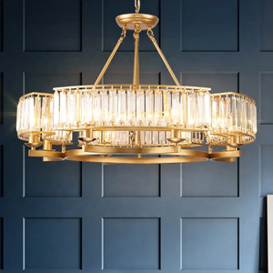 Lampadario di cristallo personalizzato di lusso moderno plafoniera di lusso in stile Hotel di alta qualità a 5 stelle nuovo stile classico - Product Image 3