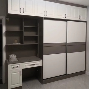 Compact Eco-Friendly Wood <b>Bedroom</b> Wardrobe <b>for</b> <b>Small</b> Apartments High-Capacity Storage Barber <b>Chair</b> Wooden Beds Frame OEM - Product Image 1