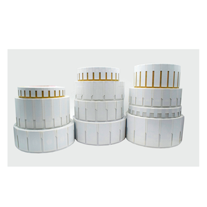 防水曲げ可能超薄型UHF RFIDアンチメタルRFID UHF 860-960MHzステッカータグアクセス制御カード資産追跡用 - Product Image 1