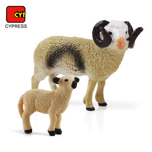 Nuevas figuras de animales, juguetes de animales de granja, juguetes educativos de aprendizaje para niños, juego con figurita de granjero - Product Image 4