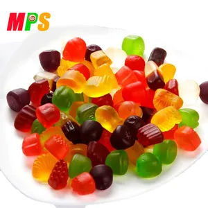 Fruit Vormige Diverse Kauwen Zachte Yummy Gummy Snoep