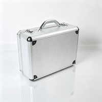 OEM ODM Mallette de transport en aluminium Boîte à outils personnalisée en mousse PU EVA Mallette à outils portable