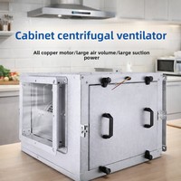 Ventilateur d'échange d'air frais à faible bruit, souffleur centrifuge pour la ventilation des bâtiments commerciaux