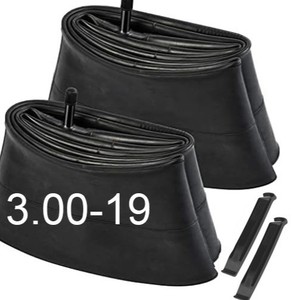 Chambre à air de moto 3.00-19 en caoutchouc butyle pour remplacement de VTT et motoneige - Product Image 1