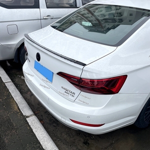 Rear <strong>Spoiler</strong> for VW Volkswagen <strong>Jetta</strong> 2012-2018 2019-2023 ABS Plastic Primer Color Rear Trunk Lip <strong>Spoiler</strong> Car Accessories - Product Image 2