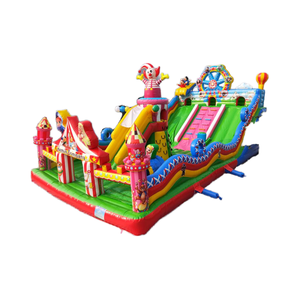 El castillo hinchable más vendido, castillo hinchable para niños, casa de rebote para colores brillantes baratos con toboganes, un castillo hinchable para ambos sexos - Product Image 3